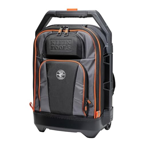 Klein Tools Rolling Tool Backpack for Professionals