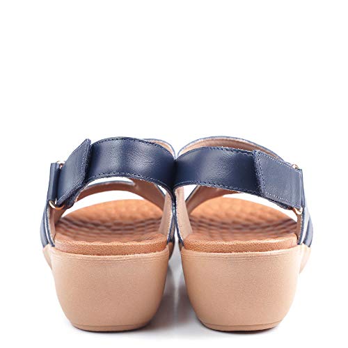 Sandália Usaflex Stylish Marinho Feminino 37