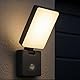 Miratic LED - Außenlampe mit Bewegungsmelder IP65 3000K Breiter Abstrahlwinkel über 80 Grad Effiziente Aussenlampe Wand Grau für Terrasse und Garten