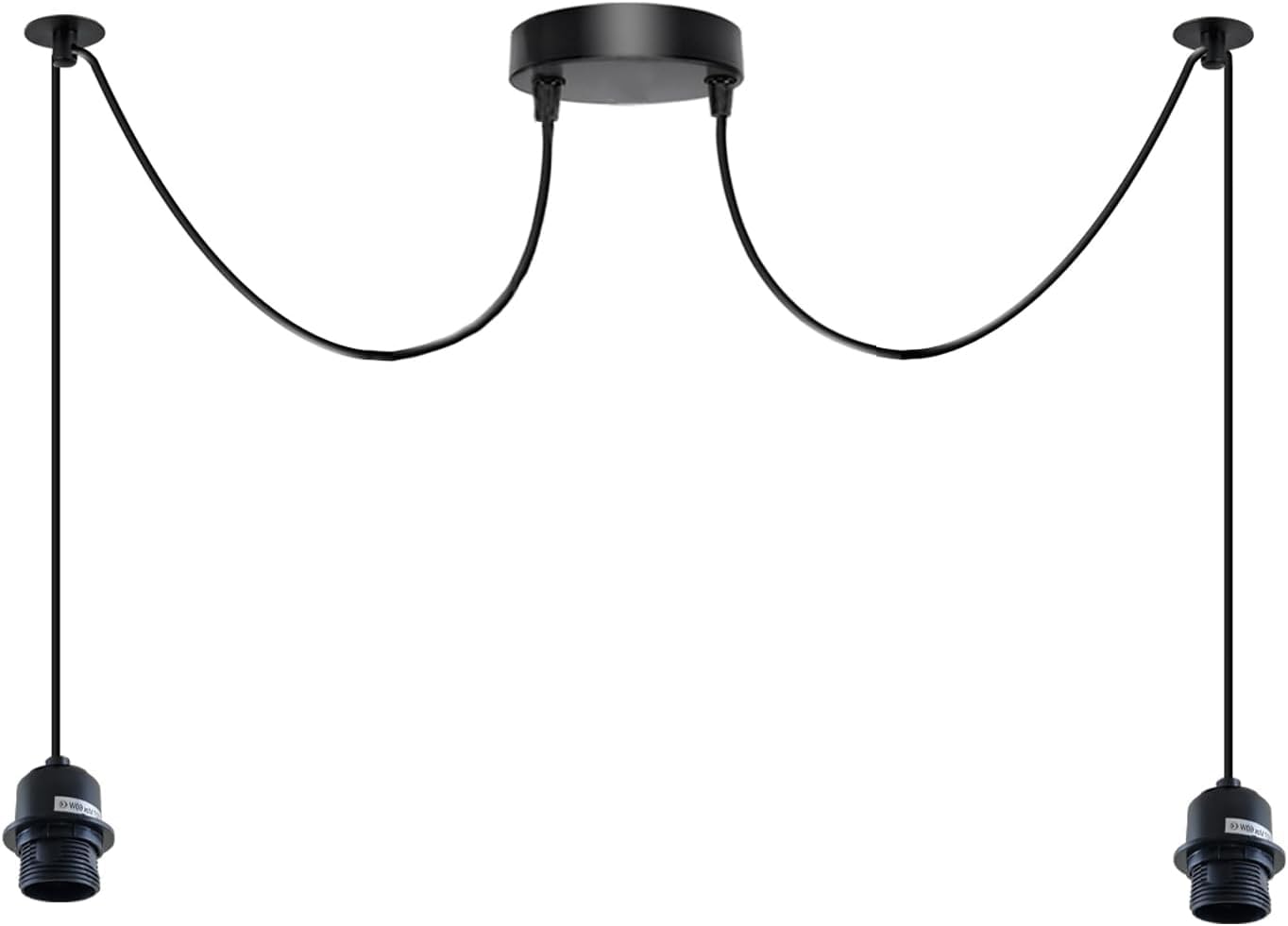 Ledsone Modern Round Crystal Chandeliers Luxury Ceiling Raindrop Pendant Light 40Cm from B&Q