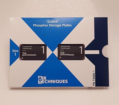ScanX Intraoral Phosphor Plates Size 1, 2/pk #73445-1