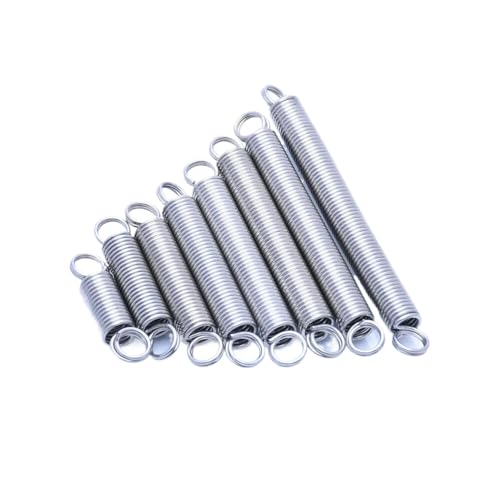 1Pcs Wire Diameter 1.8mm OD12-20mm Stainless/Carbon Tension Expansion Springs L=40-340mm, (1.8X15 mm,Length250 mm)