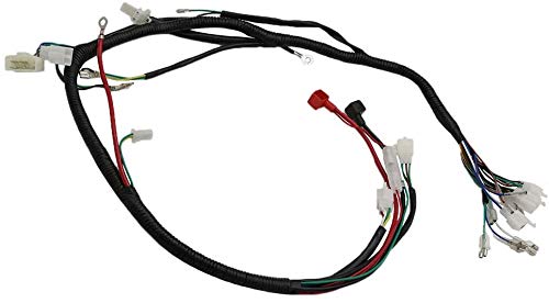 Neeknn Complete Wiring Harness Kit Wire Loom Electrics Stator Coil Cdi For Atv Quad 4 Four Wheelers 150Cc 200Cc 250Cc Go Kart Dirt Pit Bikes #TOP3