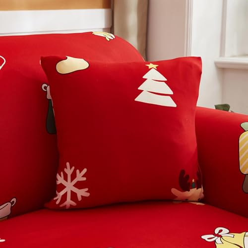 Housse de canapé de Noël imprimée pour protéger le salon