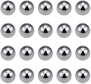 sourcing map 10mm Carbon Steel Bearing Balls Precision Balls 100pcs