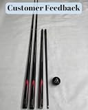 Hapivida queue de billard carbone, 145 cm et 525 g photo 3