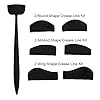 Pure Compression 6 in 1 Silicone Eyeshadow Crease Line Kit - Easy Eyeshadow Eyeliner Stencil Cut Stamp Applicator - Lazy…