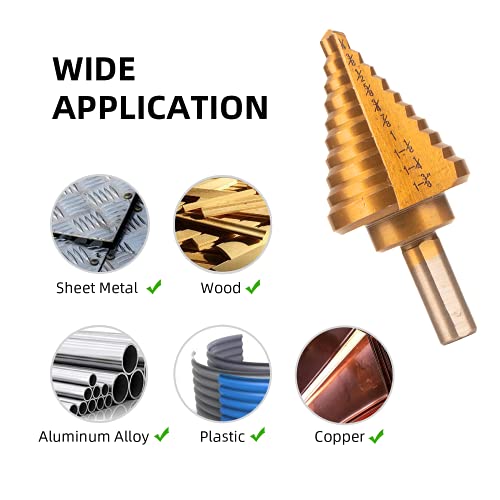 Amoolo AST1909-10STP Titanium Step Drill Bit thumb #3