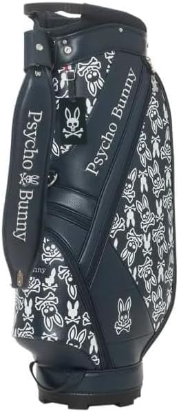 Psycho Bunny(サイコバニー) キャデイバッグ MONOGRAM ネイビー