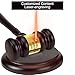 Custom Wooden Gavel and Block Personalized Gavel and Optional Round Block for Lawyer Judge Auction Sale Meetings Student
