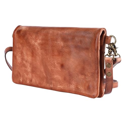 Never Mind Nmbgm140A Wallet Vintage Handmade Genuine Cowhide Leather Women Bag Western Handbag Purse