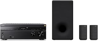 STR-AN1000 7.2 CH 8K A/V Receiver: Dolby Atmos, DTS:X, Bluetooth, WiFi, Google Chromecast, Spotify Connect, Apple AirPlay, HDMI 2.1 and SA-SW5 300W Wireless Subwoofer for HT-A9/A7000/A5000/A3000