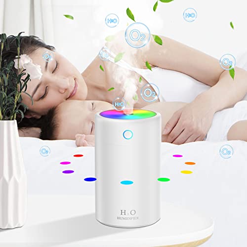 加湿器 卓上 超音波式加湿器 350ML 小型 静音 jsq-021