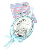 Ferrari & Arrighetti Medalla de Cuna de Plata 925 con la Ima