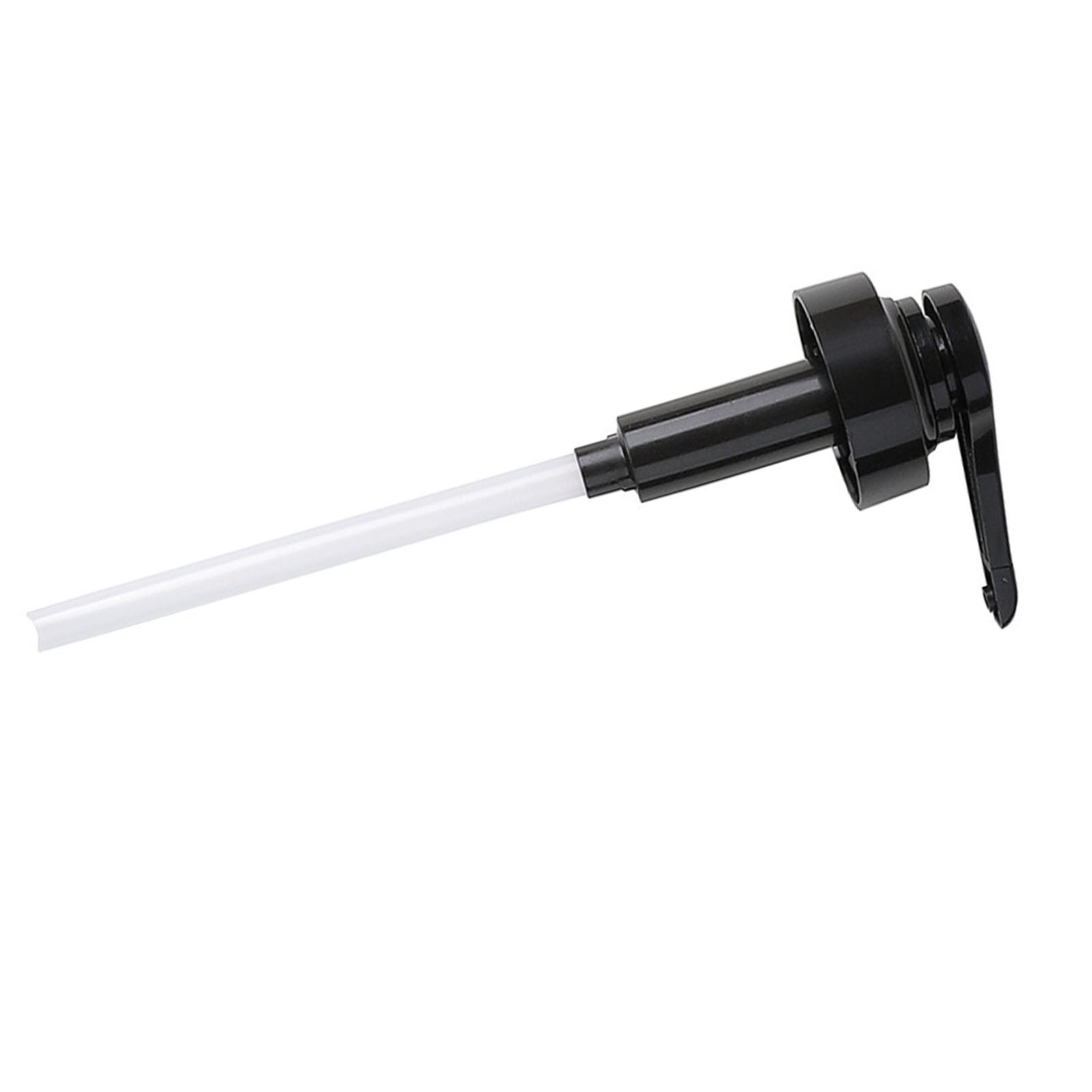 Oyster Sauce Presser Bottle Nozzle Pump Accurate Control Home Kitchen Supplies (Black)