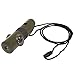 Ruilogod Survival Outdoor White LED Light Mirro Lupa Compass Termometr Wielofunkcyjny Whistle 7 w 1
