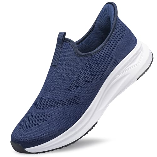 Men's Slip-on Walking Shoes Non Slip Comfortable Casual Hands Free Tennis Sneakers Zapatos de Hombre...