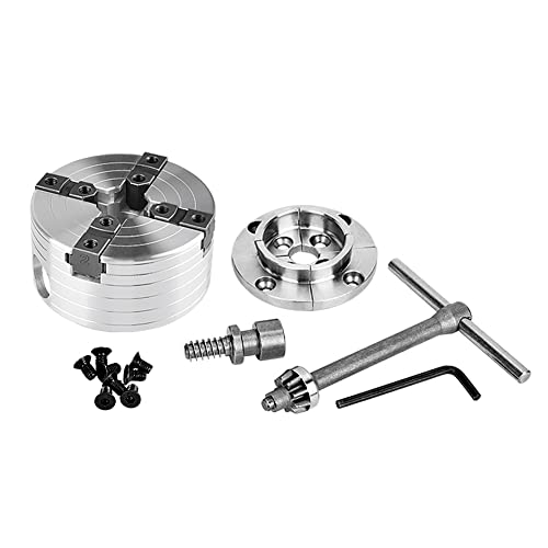 NAGU 1" X 8TPI Direct Thread Wood Turning Chuck with 2"Jaw S...