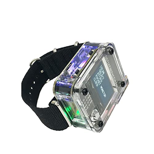 Image of All-New WiFi Deauther Watch V3 ESP8266 Programmable Development Board | Wearable Smartwatch | OLED&Laser | Attack /Control /Test Tool|LOT for DSTIKE (Deauther V3)