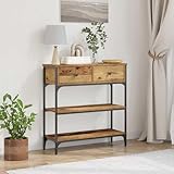 Facile d'entretien et durable : cette table console en bois est facile à nettoyer et conserve son charme pendant des années. C'est le complément parfait à votre chambre ou couloir pour tirer le meilleur parti des petits espaces et créer une atmosphère accueillante.