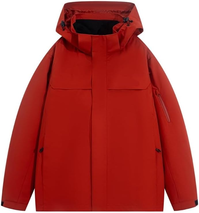 Mens Outdoor Softshell Jacket Waterproof Windproof Hiking Cycling Workwear Spring Fall Jackets Outerwear