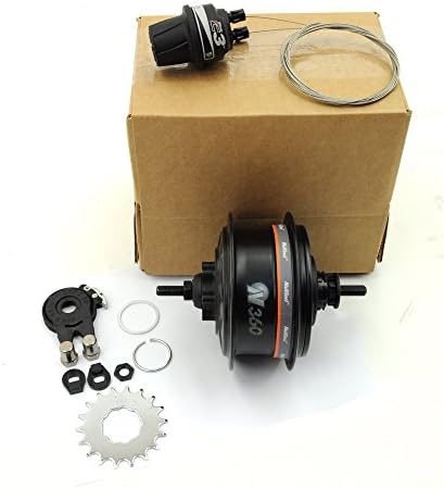 NuVinci N360 Internally Geared Rear 32H Bicycle Hub // Black // Disc // OEM