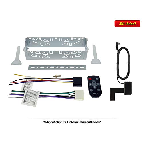 Dietz Retro 301 DAB/BT Classic Autoradio für Oldtimer