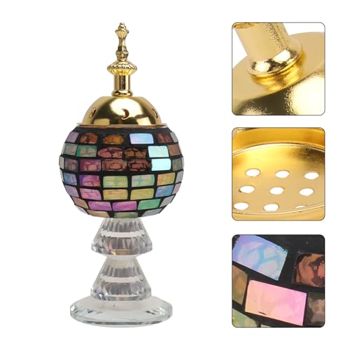 Brûleur de parfum en cristal pour éliminer les odeurs de maison