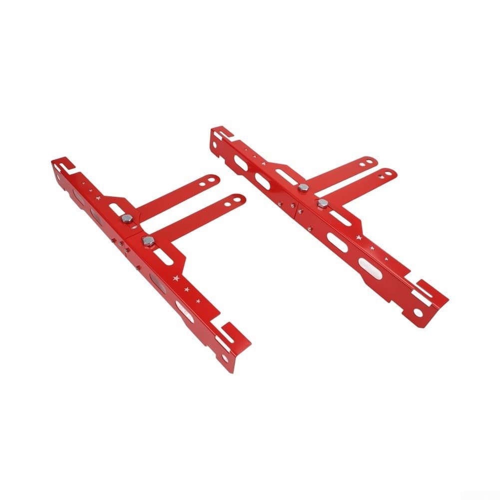 Strumento pesante per la misurazione dell'asse, strumento di regolazione per caduta degli pneumatici senza smontaggio delle pinze del freno, per Jeep camion SUV per dadi da 14 mm e 16 mm (rosso)