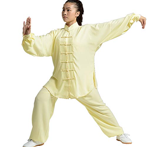 Tai Chi Anzug Atmungsaktiv Damen Und Herren Kung Fu Uniformen Kampfsport Chinoiserie Zweiteiliger Anzug