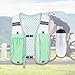 Vaveren Hydration Vest Pack Running Backpack Lightweight Breathable Outdoor with 550ml Soft Bottle Sport Bag for Camping Race Cycling Trail, Green