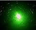 LED Fishing Light 15w,12v,Green IP68 Waterproof 360 All-Round Fish Light for Night Fishing, Lure