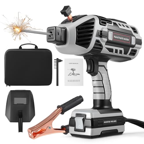 Soldador ARC 220V, Mini Inverter IGBT, Ajuste de Corriente de 20-120A, Arranque en Arco Caliente, Protección Contra Sobrecalentamiento para DIY, Reparaciones de Automóviles, Trabajos de Metalurgia
