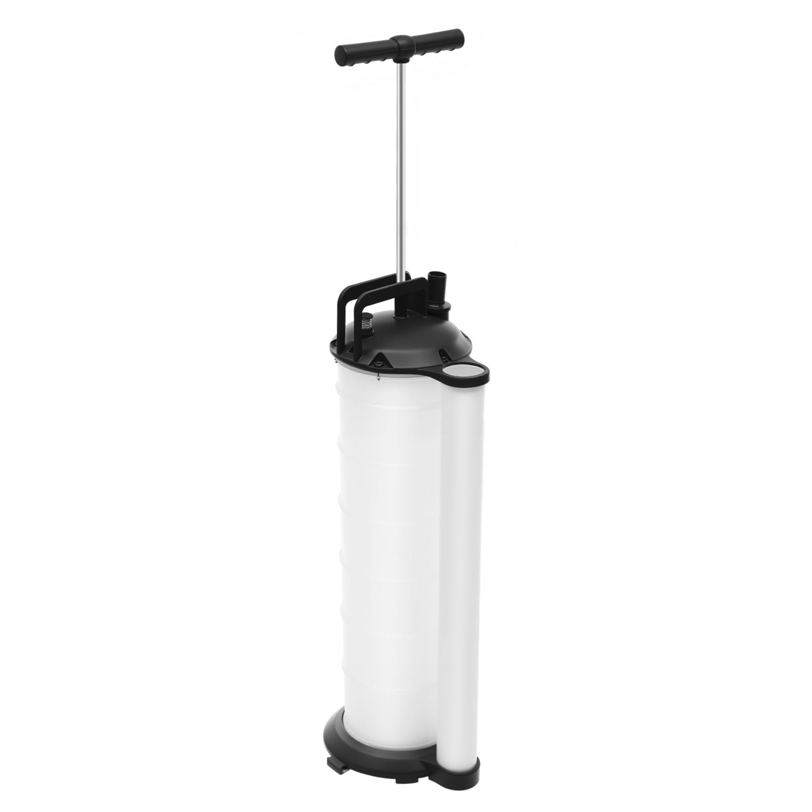 Bomba de extracción, 6,8 L, bomba de extracción de aceite manual con 4 mangueras 4 6 8 10 mm, aspirador de aceite para cortacésped, coches, motocicletas