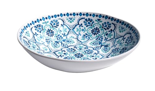 Abode Homewares by TarHong Palazzo Tile Melamine Serve Bowl,12 