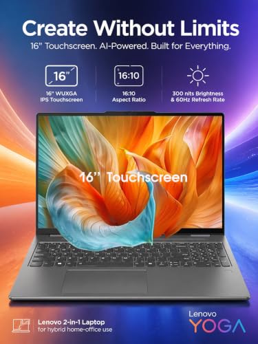 Lenovo Yoga 7i 2-in-1 Laptop, 2026 Ai Computer, 16'' 2K IPS Touchscreen - image 5