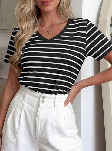 PRETTYGARDEN Women's Short Sleeve Shirt - Use Code 4SXVVDV7 - Image 2