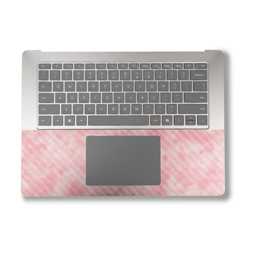 Image of Carbon Fiber Laptop Skin Compatible with Alienware M18 R2 (2024) - Cotton Cloud - Premium 3M Vinyl Protective Wrap Decal Cover - Easy to Apply | Crafted in The USA by MightySkins