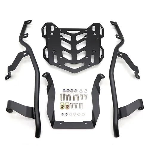 Porte-bagages arrière pour MT 03 / MT 25 étagère en acier renforcé finition mate