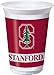 Creative Converting 8 Count Stanford Cardinals Printed Plastic Cups, 20-Ounce