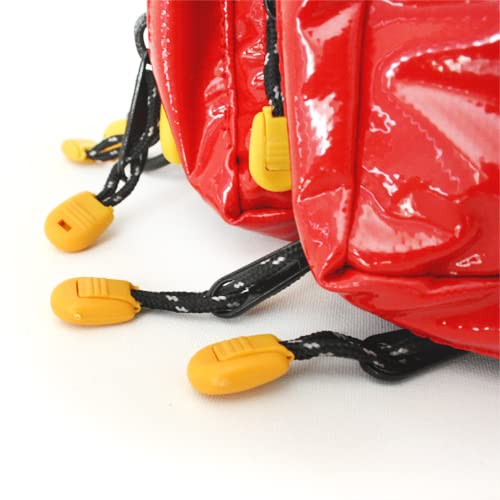 Notfallrucksack PROFI RED - Extensive XL inkl. Modultaschen - LEER rot aus Plane