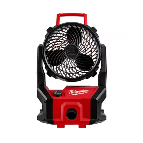 Milwaukee 0886-20P M18 Cordless Jobsite Fan with M18 REDLITHIUM XC 5 Ah Starter Kit
