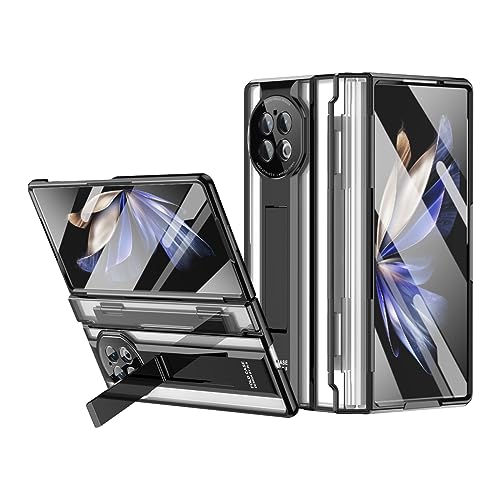 Coque VIVO X Fold 2 avec protection écran béquille intégrée et charge sans fil noir