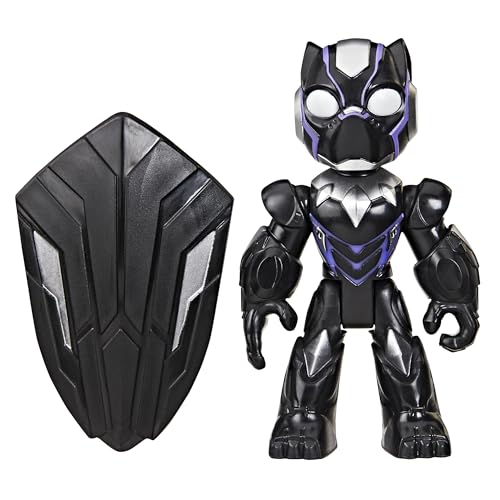 Marvel Iron Man and His Awesome Friends, Figura de Black Panther con Accesorio
