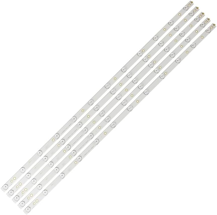 OwlKay 5pcs/Kit LED Strips for P-HILIPS 43 TV 43PUS7202 43PUH6101 43PUS6551 43PUS6401 12 TPT430H3 DQYSHA G GJ 2K16 430 D512 V4