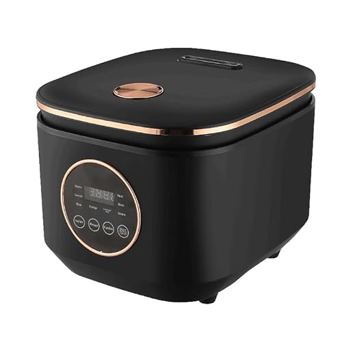 Cuisinière De Riz Mini，Cuiseur De Riz Intelligent 5L，9 Modes De Cuisson，Glaçure En Céramique Antiadhesive，Prévoyance Intelligente，Chauffage Automatique，Amovible