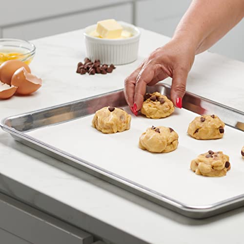 [200 Count] 12 X 16 Inch Precut Baking Parchment Paper Sheets Non-Stick Sheets For Baking & Cooking - White #TOP2