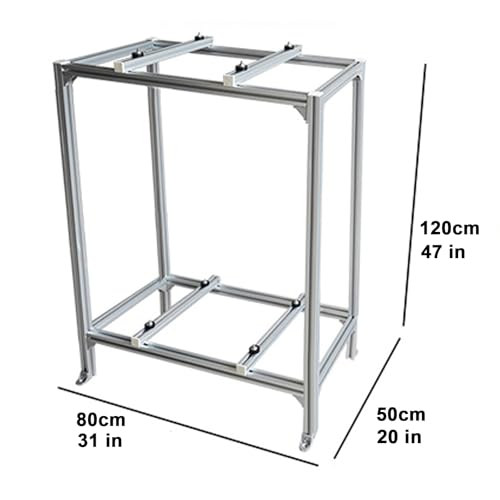 Halterung für Klimaanlagen- Doppelschichtiger Bodenständer aus Aluminiumlegierung für Mini- Split- Klimaanlagen und Wärmepumpensysteme-2