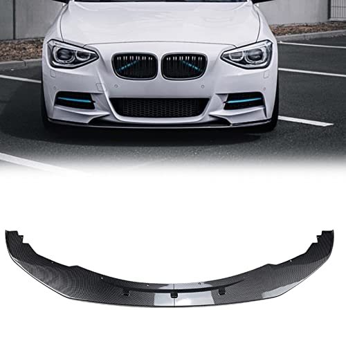 Lèvre pare-chocs avant BMW F20 F21 M Sport kit carrosserie aileron séparateur noir carbone 12-14