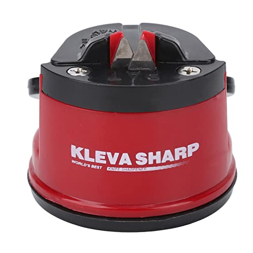 TMISHION Electric Knife Sharpener, Suction Cup Knife Sharpener with Tungsten Steel Blades, Safe and Easy to Use, Quick and Efficient